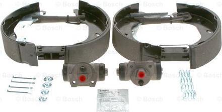 BOSCH 0 204 211 392 — Zestaw szczęk hamulcowych