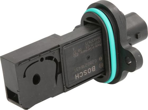 BOSCH 0 280 218 431 — Przepływomierz masowy powietrza