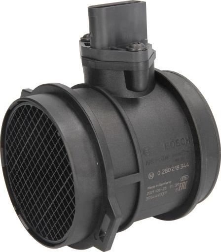 BOSCH 0 280 218 344 — Przepływomierz masowy powietrza