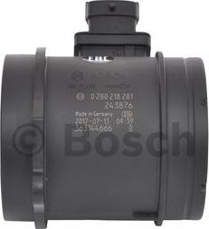 BOSCH 0 280 218 281 - Przepływomierz powietrza