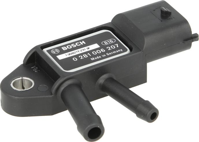 BOSCH 0 281 006 207 — Czujnik, ciśnienie spalin