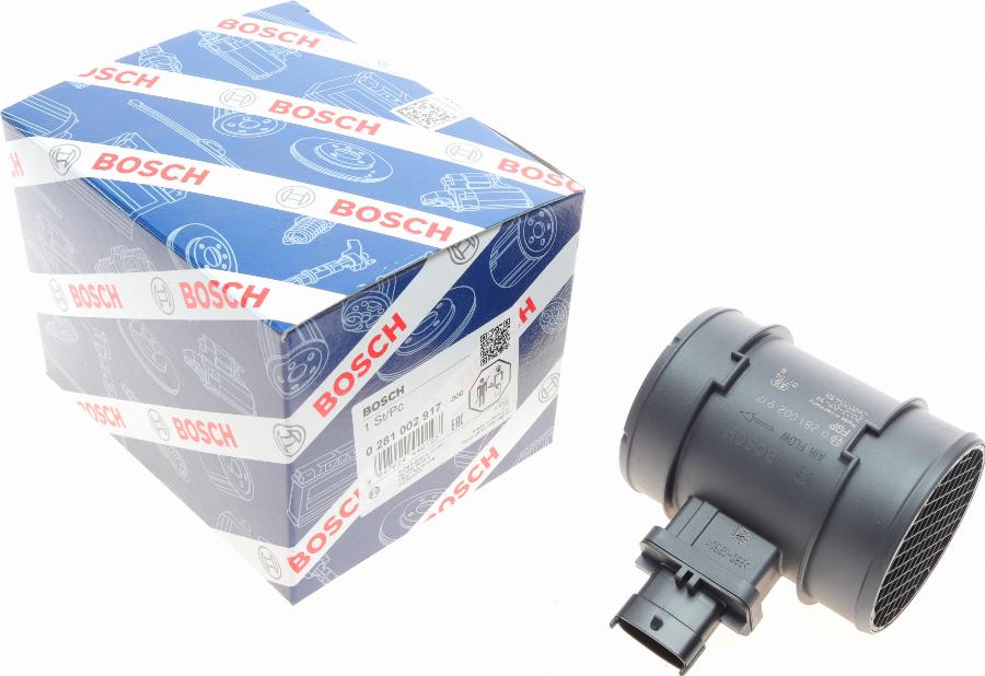 BOSCH 0 281 002 917 - Przepływomierz powietrza
