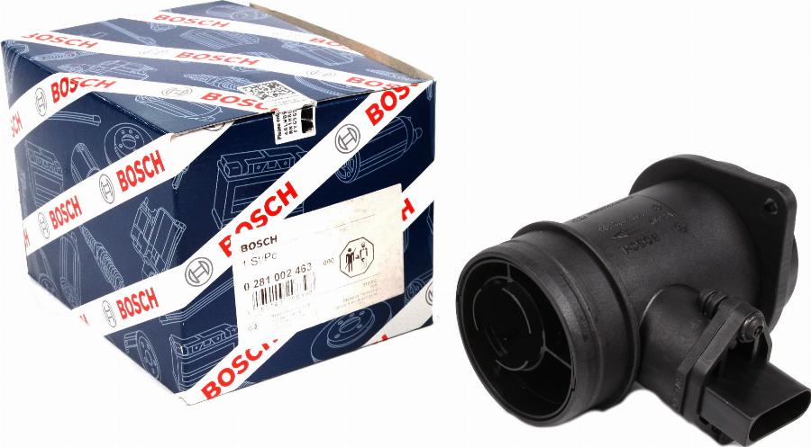 BOSCH 0 281 002 463 - Przepływomierz masowy powietrza