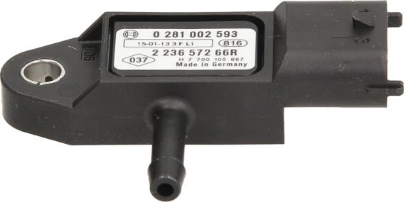 BOSCH 0 281 002 593 — Czujnik, ciśnienie doładowania
