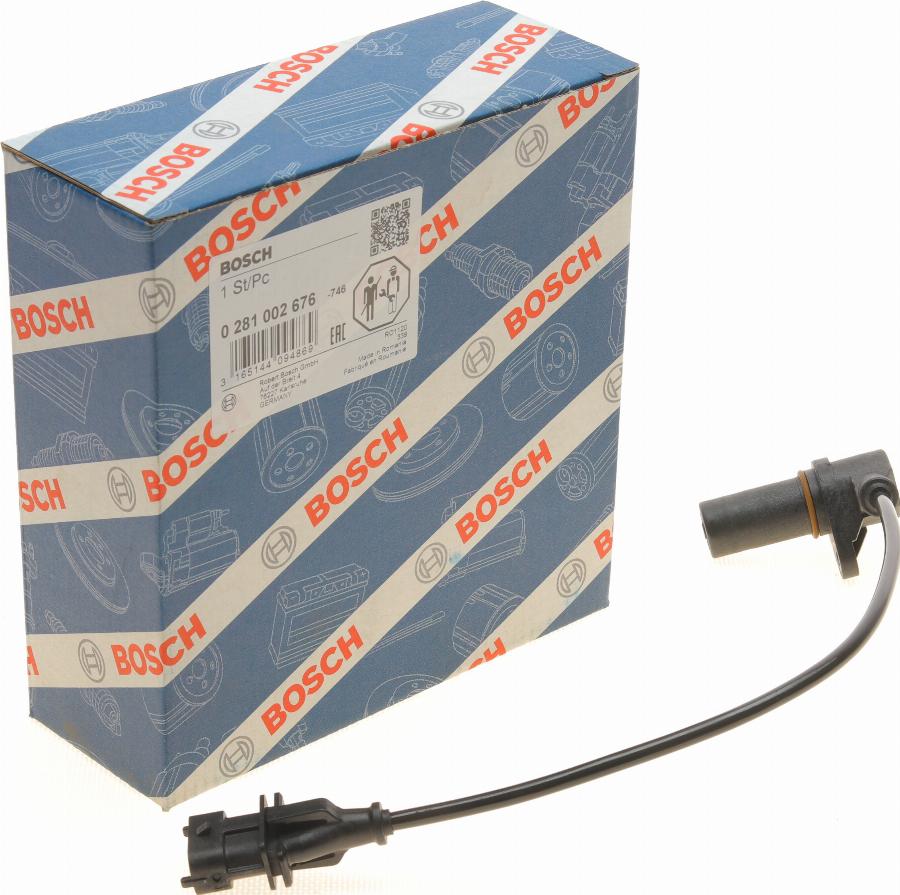 BOSCH 0 281 002 676 — Czujnik, pozycja wałka rozrządu