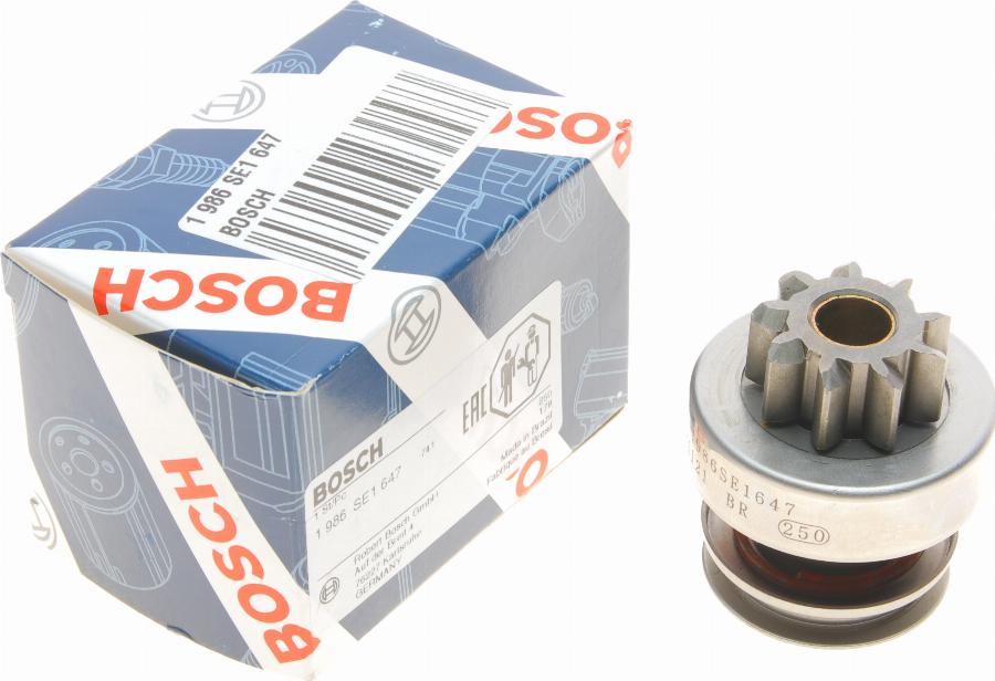BOSCH 1 986 SE1 647 — Zębnik, rozrusznik