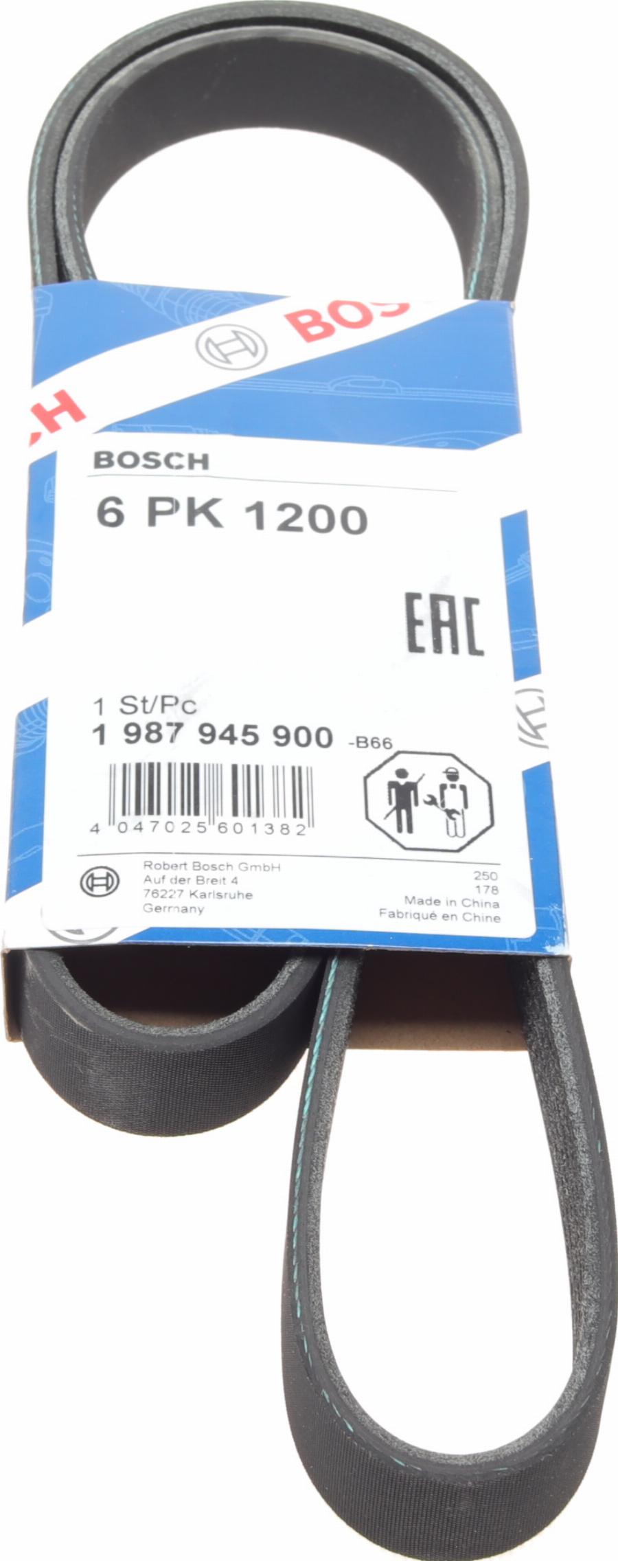 BOSCH 1 987 945 900 — Pasek klinowy wielorowkowy