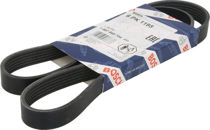 BOSCH 1 987 945 704 — Pasek klinowy wielorowkowy