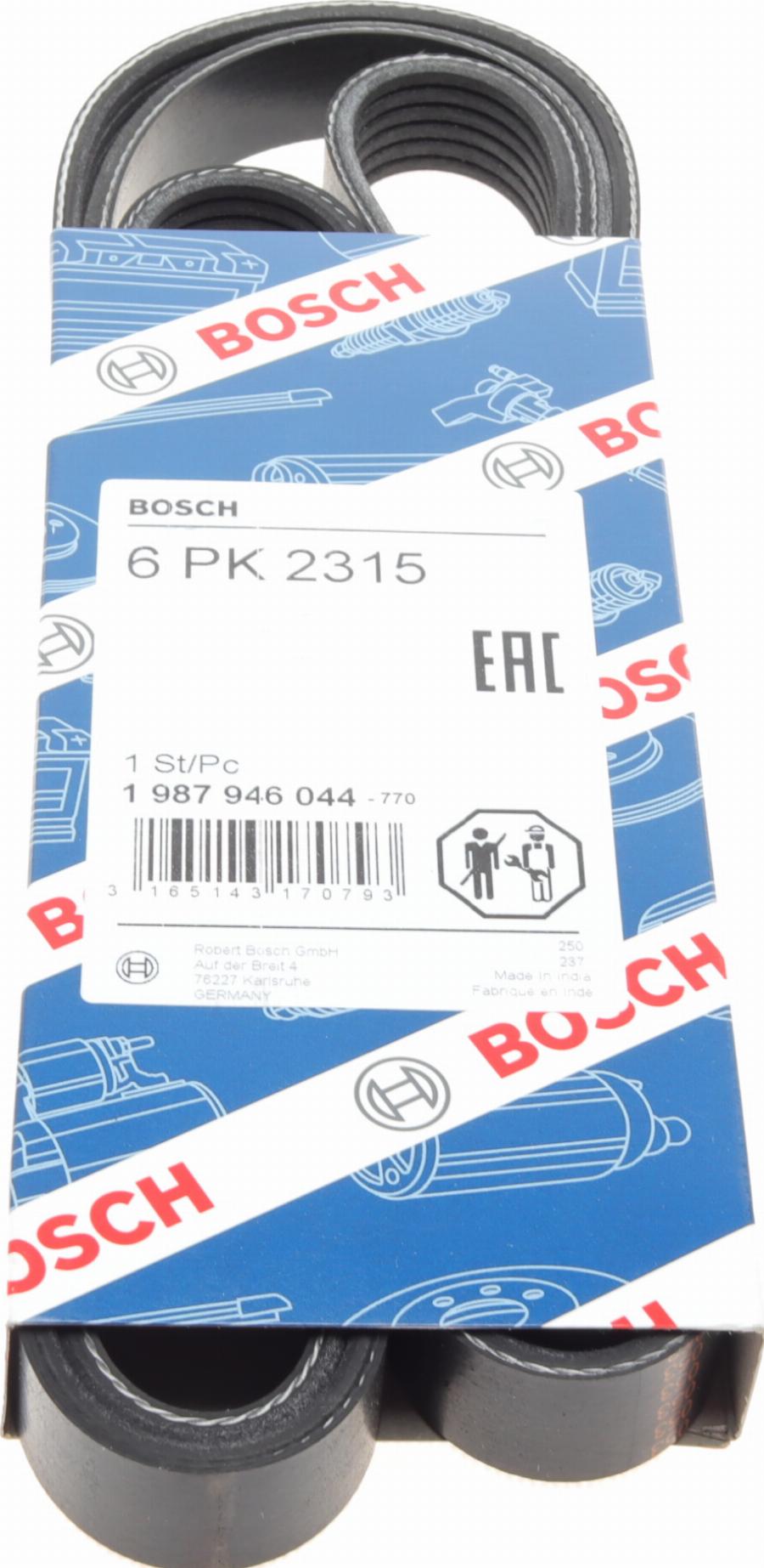 BOSCH 1 987 946 044 — Pasek klinowy wielorowkowy