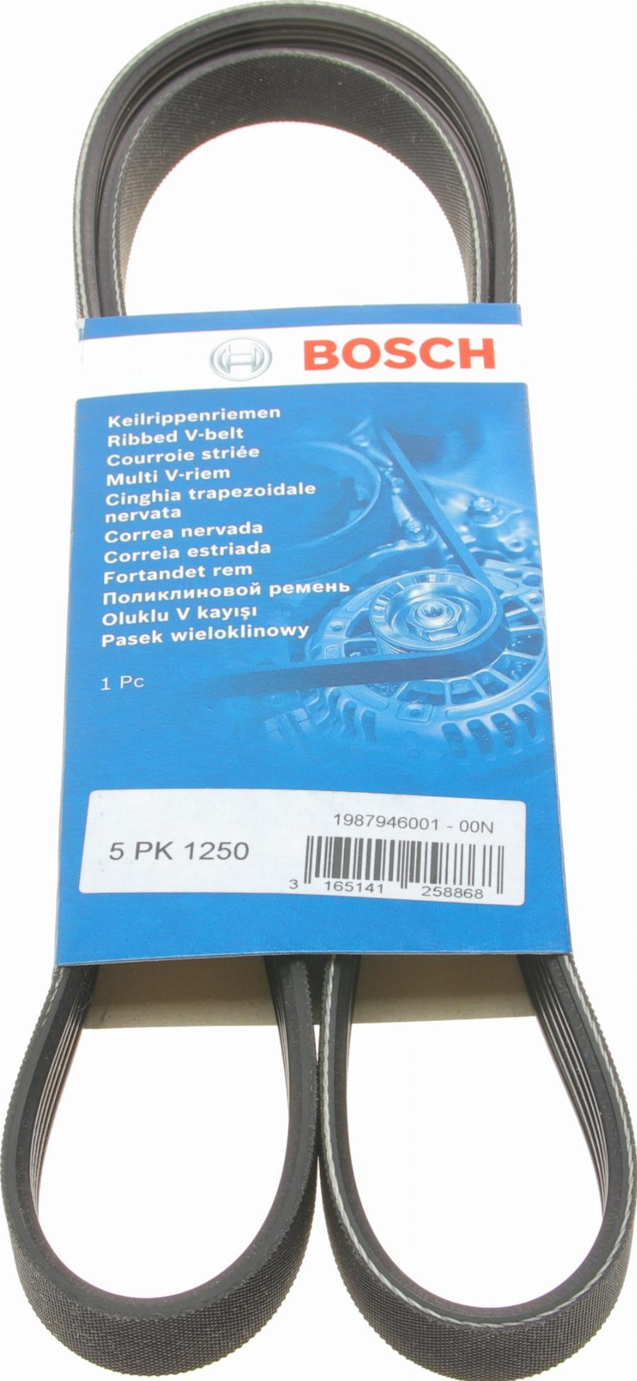 BOSCH 1 987 946 001 — Pasek klinowy wielorowkowy