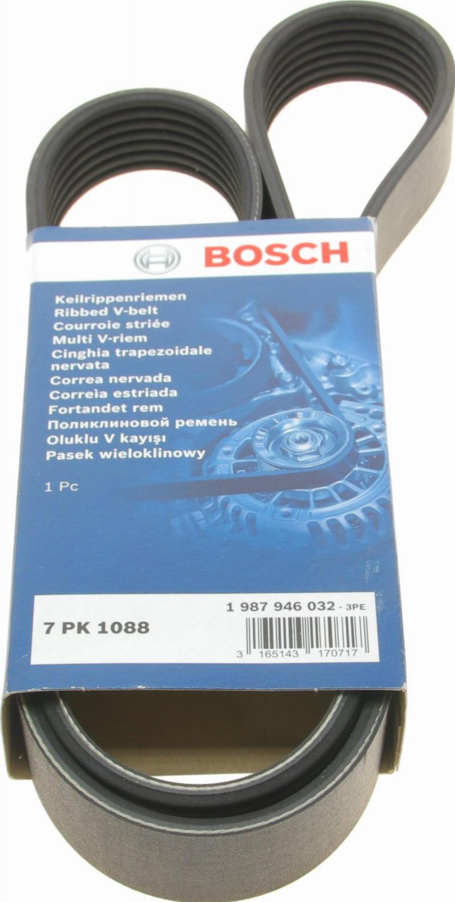 BOSCH 1 987 946 032 — Pasek klinowy wielorowkowy