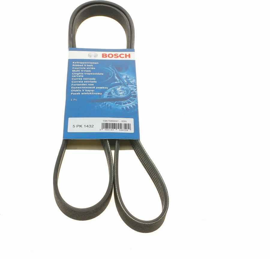 BOSCH 1 987 948 491 - PASEK WIELOROWKOWY 5PK1432
