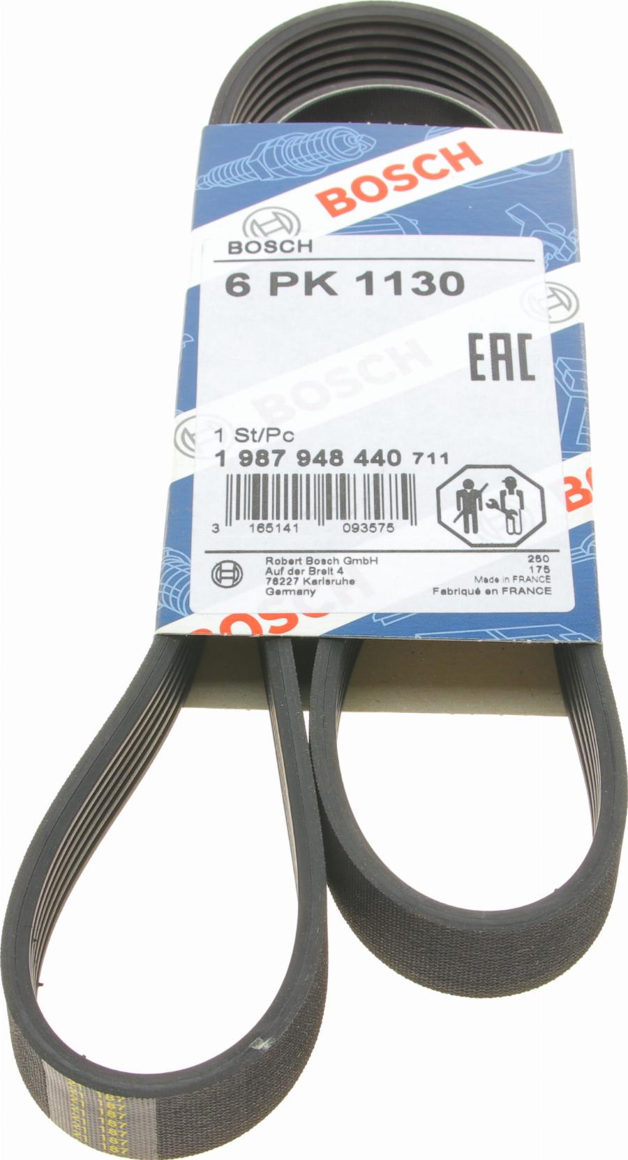 BOSCH 1 987 948 440 — Pasek klinowy wielorowkowy