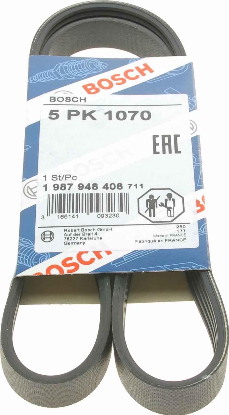 BOSCH 1 987 948 406 — Pasek klinowy wielorowkowy