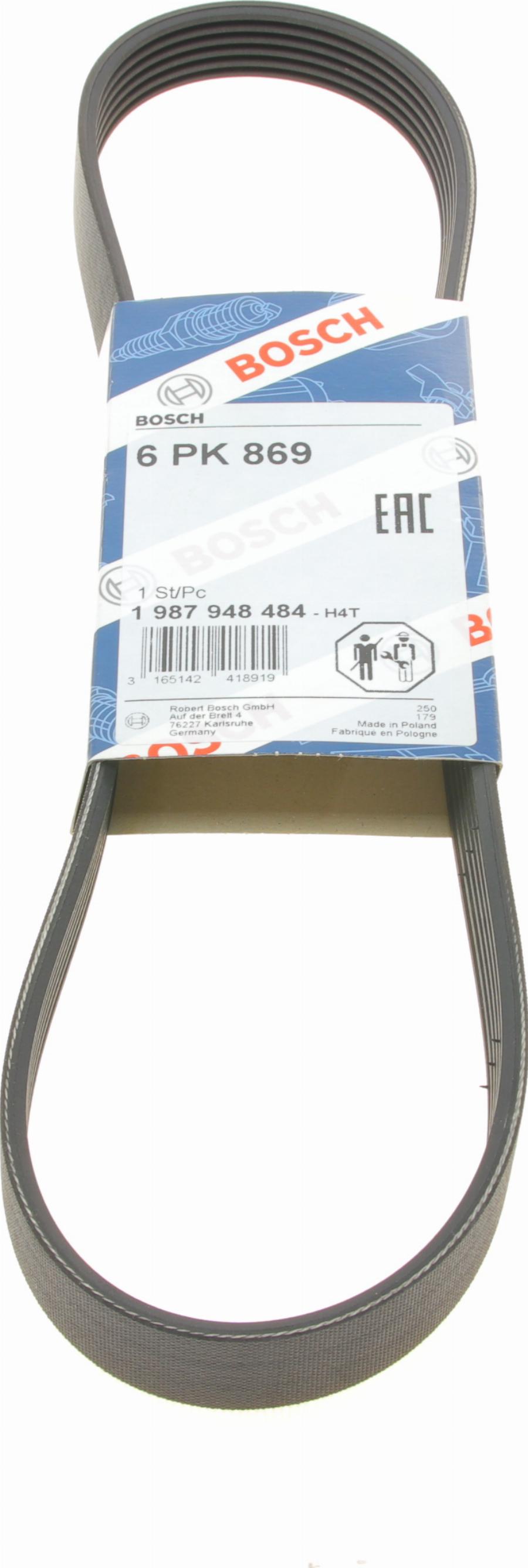 BOSCH 1 987 948 484 — Pasek klinowy wielorowkowy