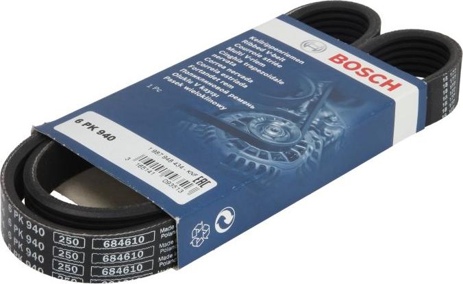 BOSCH 1 987 948 434 — Pasek klinowy wielorowkowy