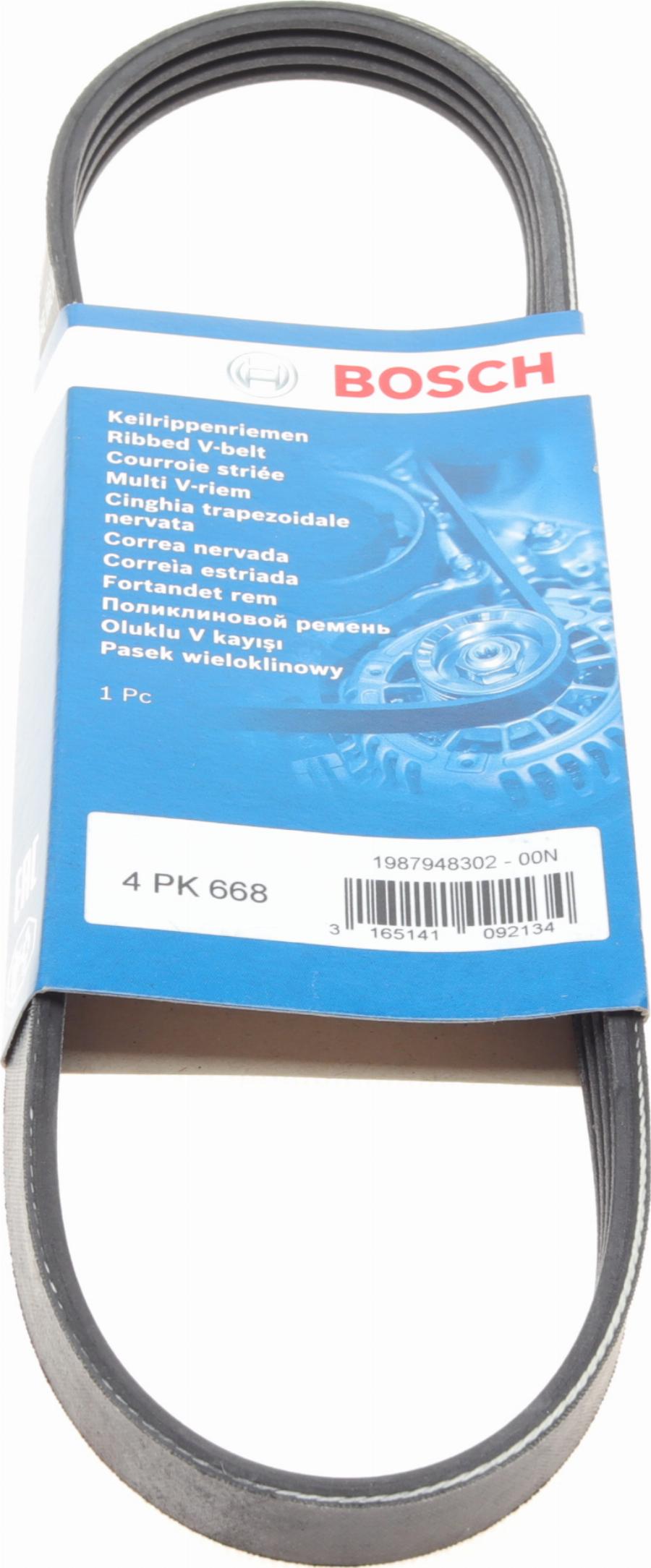 BOSCH 1 987 948 302 — Pasek klinowy wielorowkowy