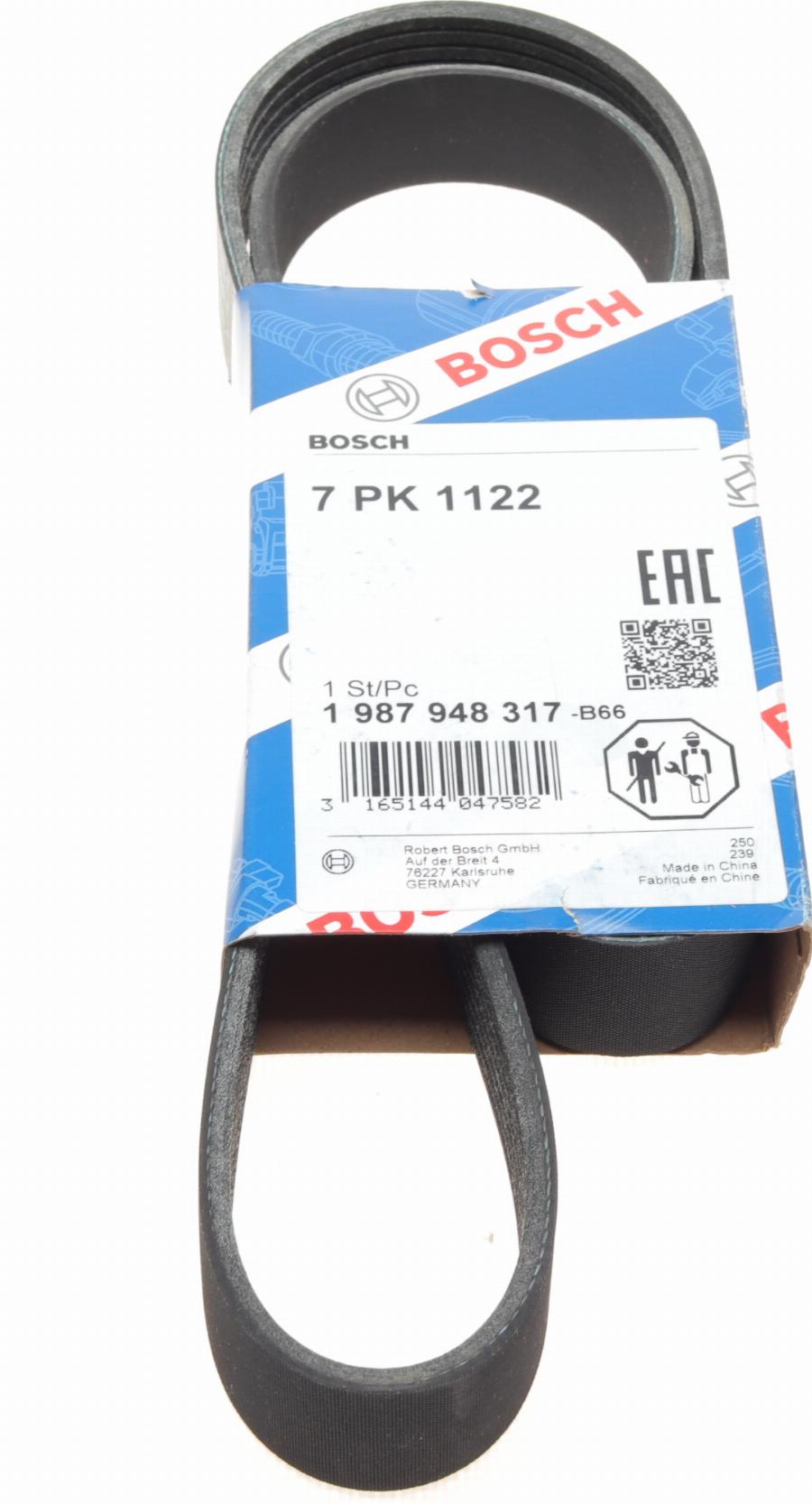 BOSCH 1 987 948 317 - PASEK WIELOROWKOWY 7PK1122