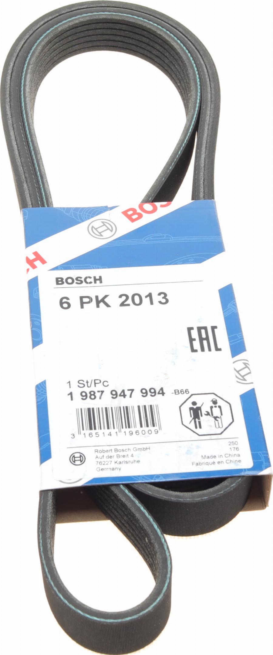 BOSCH 1 987 947 994 - Pasek wielorowkowy