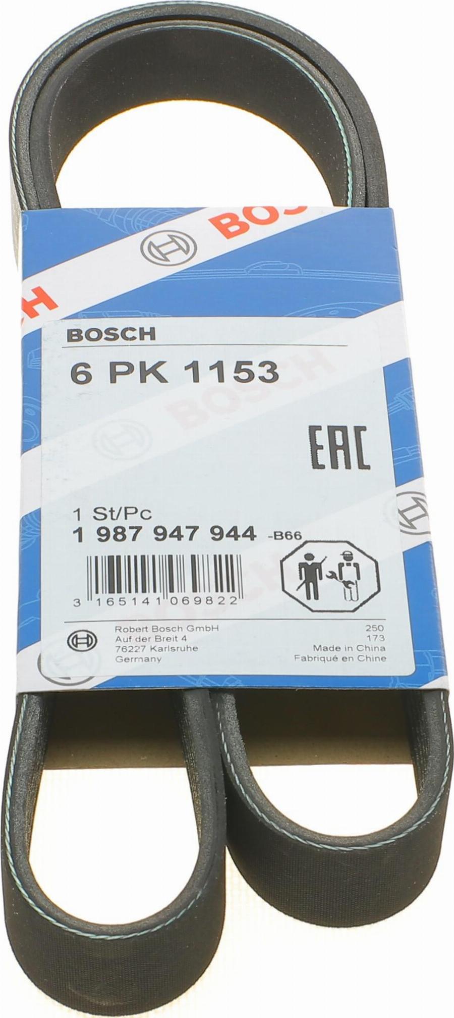 BOSCH 1 987 947 944 — Pasek klinowy wielorowkowy