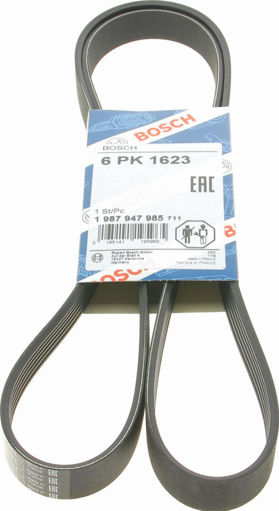 BOSCH 1 987 947 985 - PASEK WIELOROWKOWY 6PK1623
