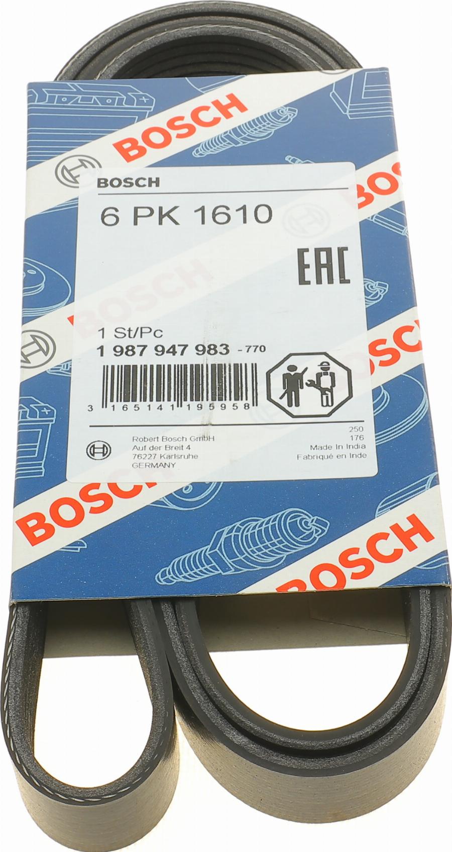 BOSCH 1 987 947 983 - PASEK WIELOROWKOWY 6PK1610