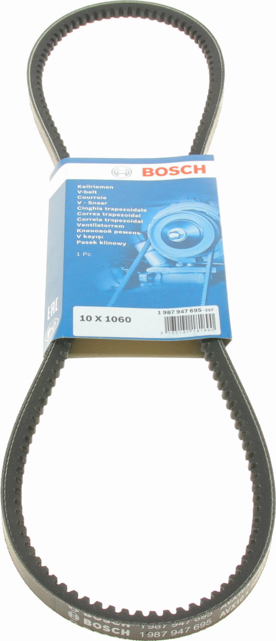 BOSCH 1 987 947 695 — Pasek klinowy