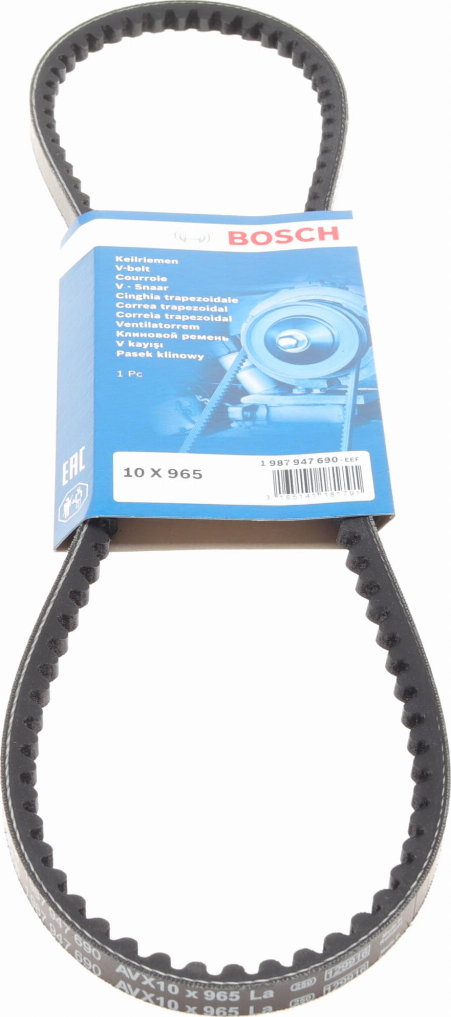 BOSCH 1 987 947 690 — Pasek klinowy