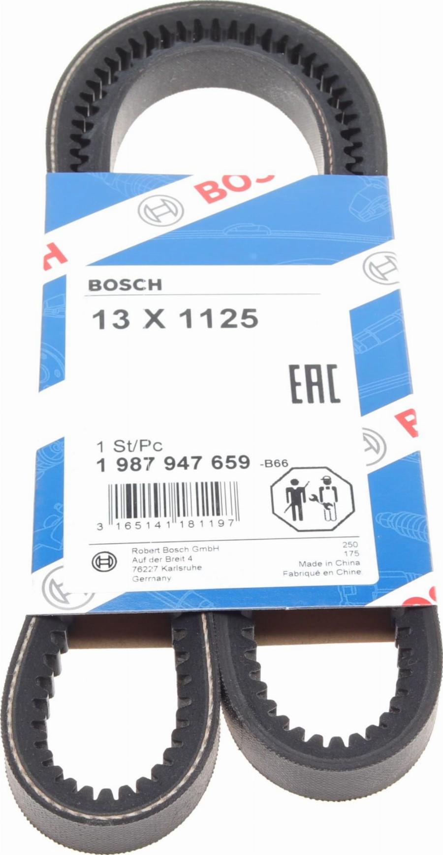 BOSCH 1 987 947 659 — Pasek klinowy