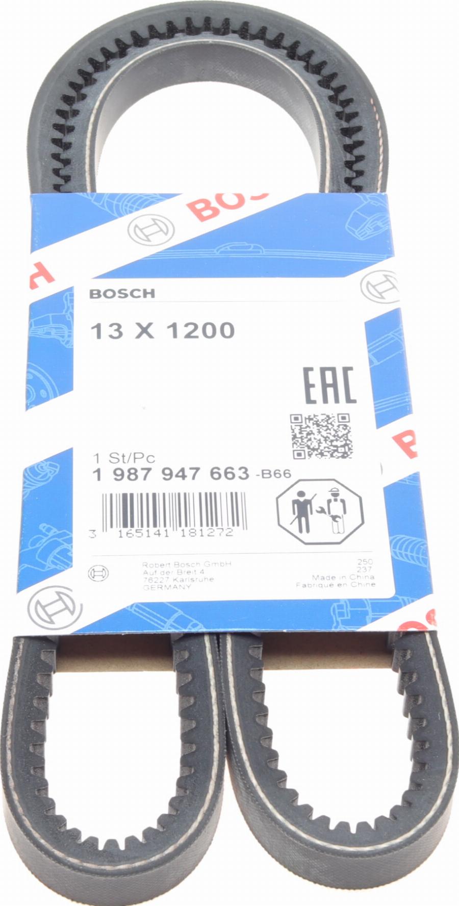 BOSCH 1 987 947 663 — Pasek klinowy