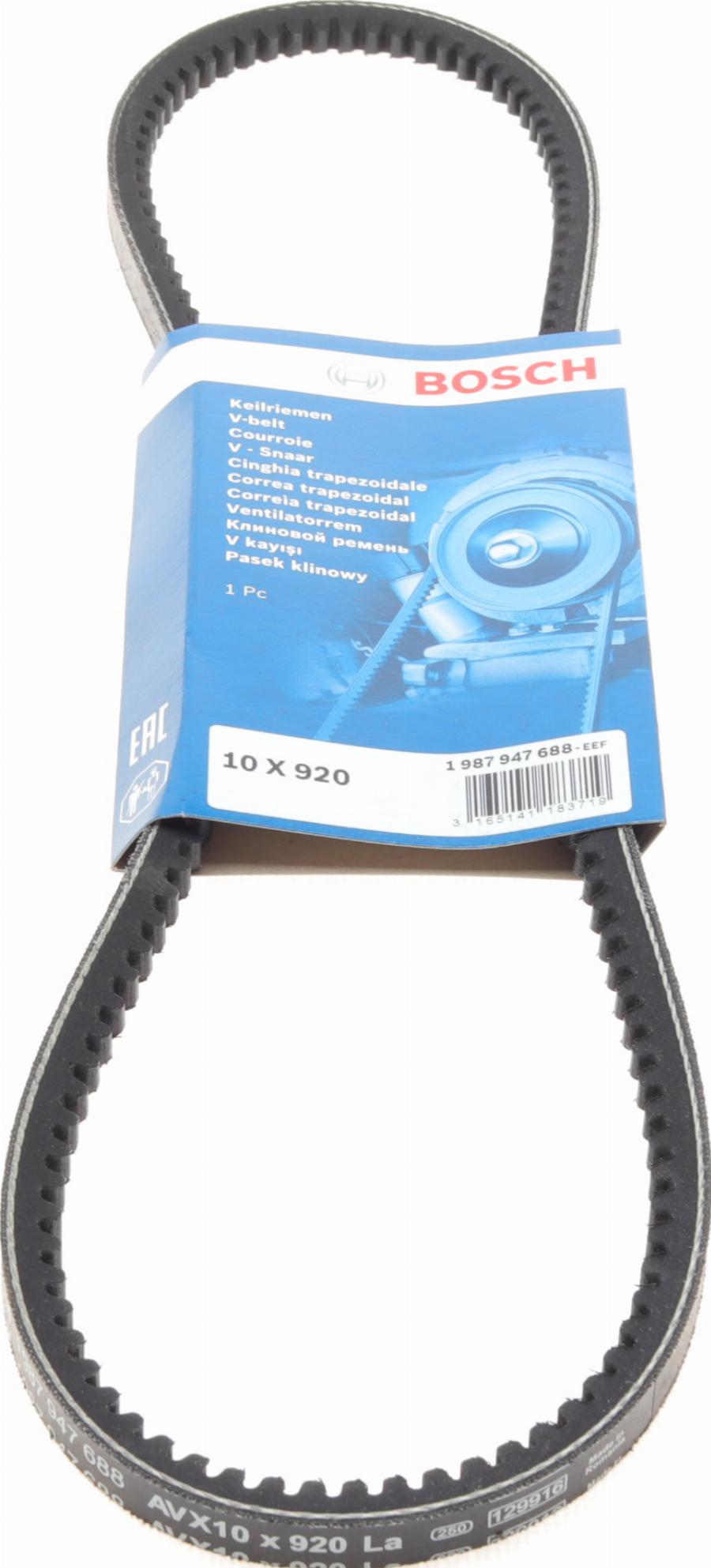 BOSCH 1 987 947 688 — Pasek klinowy