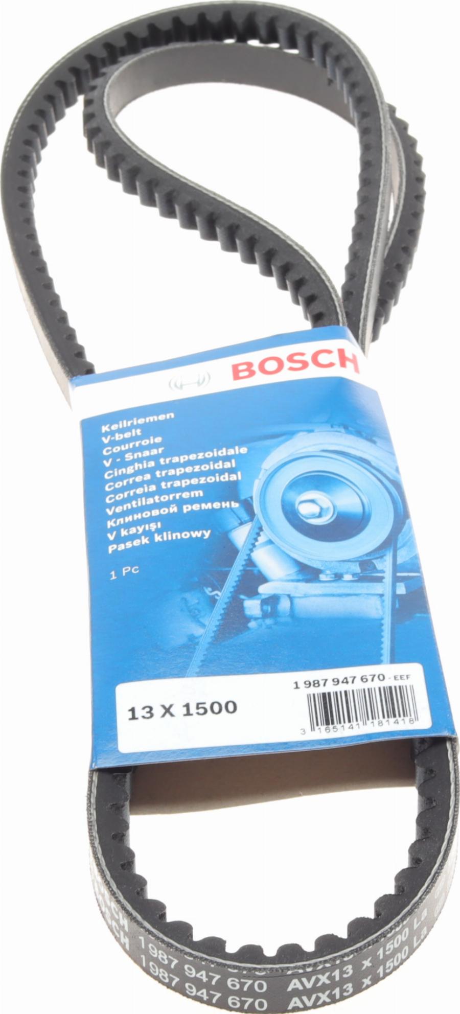 BOSCH 1 987 947 670 - Pasek klinowy