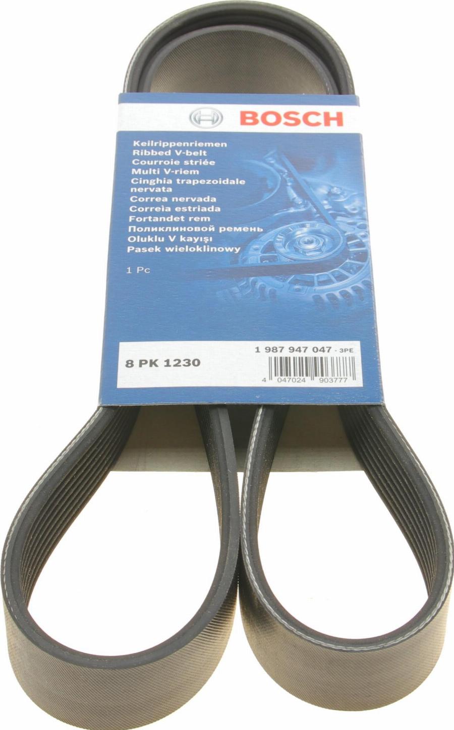 BOSCH 1 987 947 047 — Pasek klinowy wielorowkowy