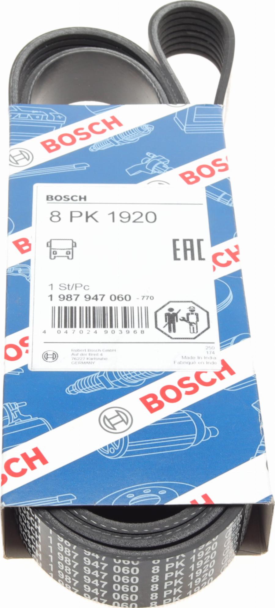 BOSCH 1 987 947 060 — Pasek klinowy wielorowkowy