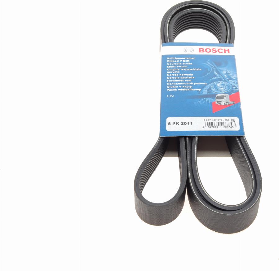 BOSCH 1 987 947 077 — Pasek klinowy wielorowkowy