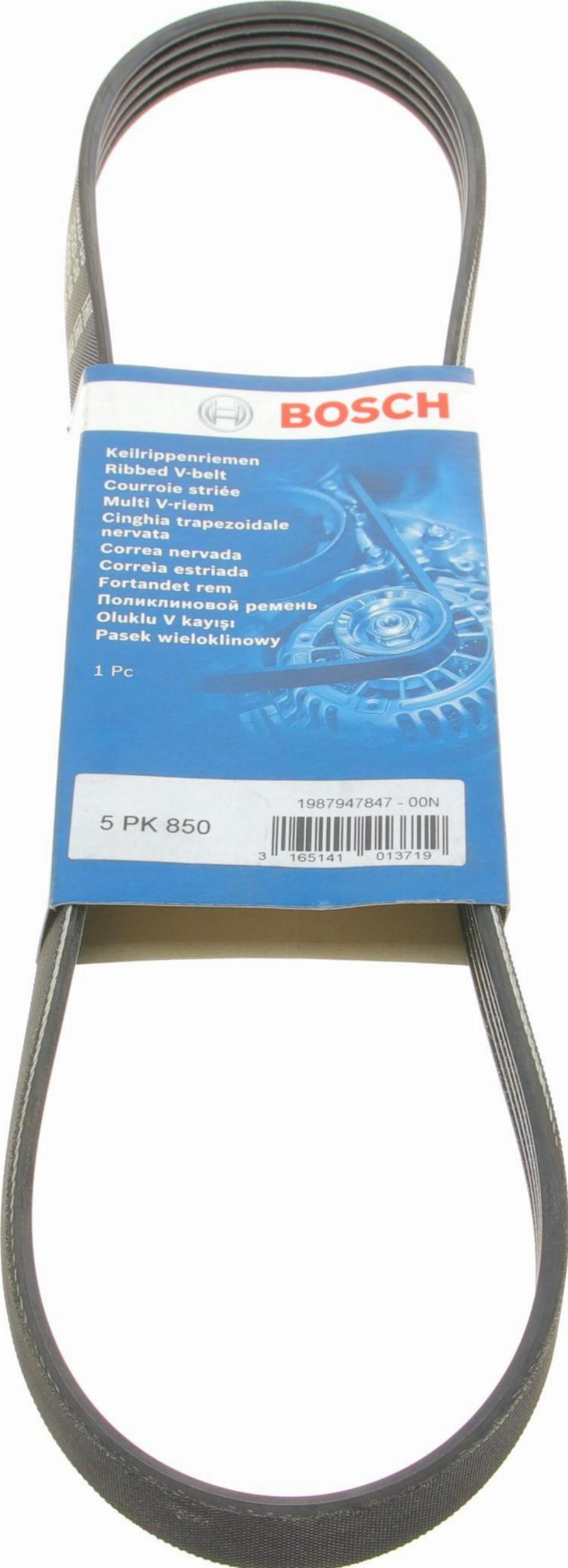 BOSCH 1 987 947 847 - PASEK WIELOROWKOWY 5PK850