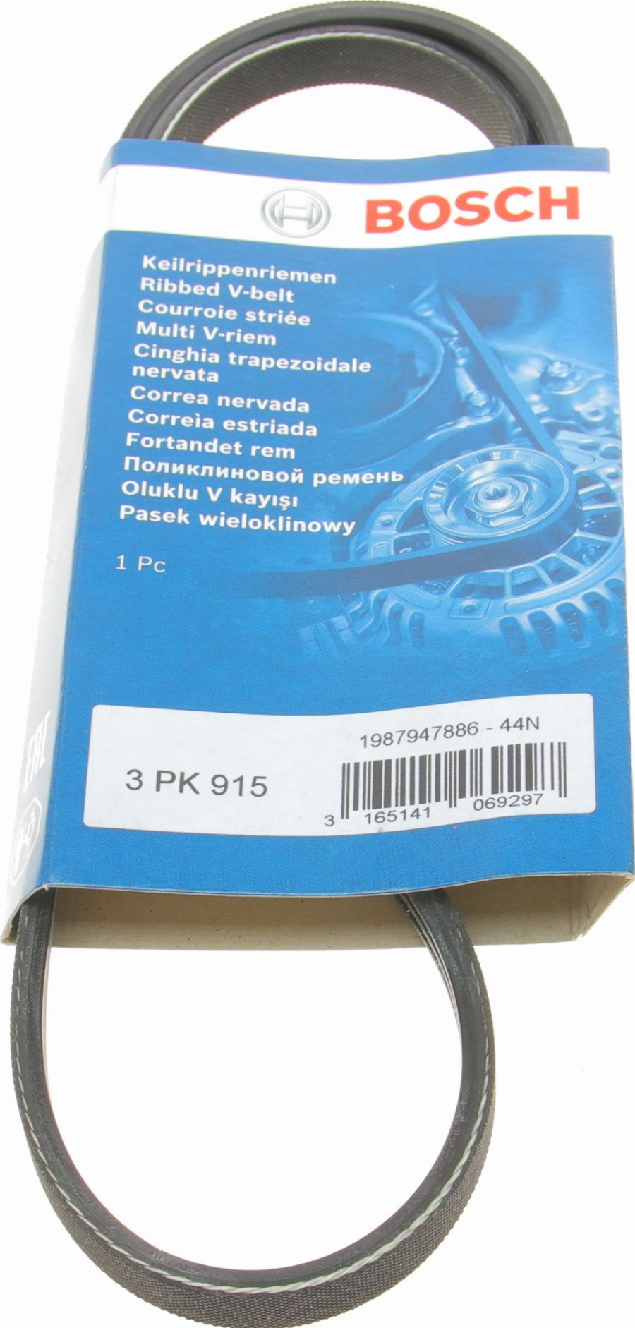 BOSCH 1 987 947 886 — Pasek klinowy wielorowkowy