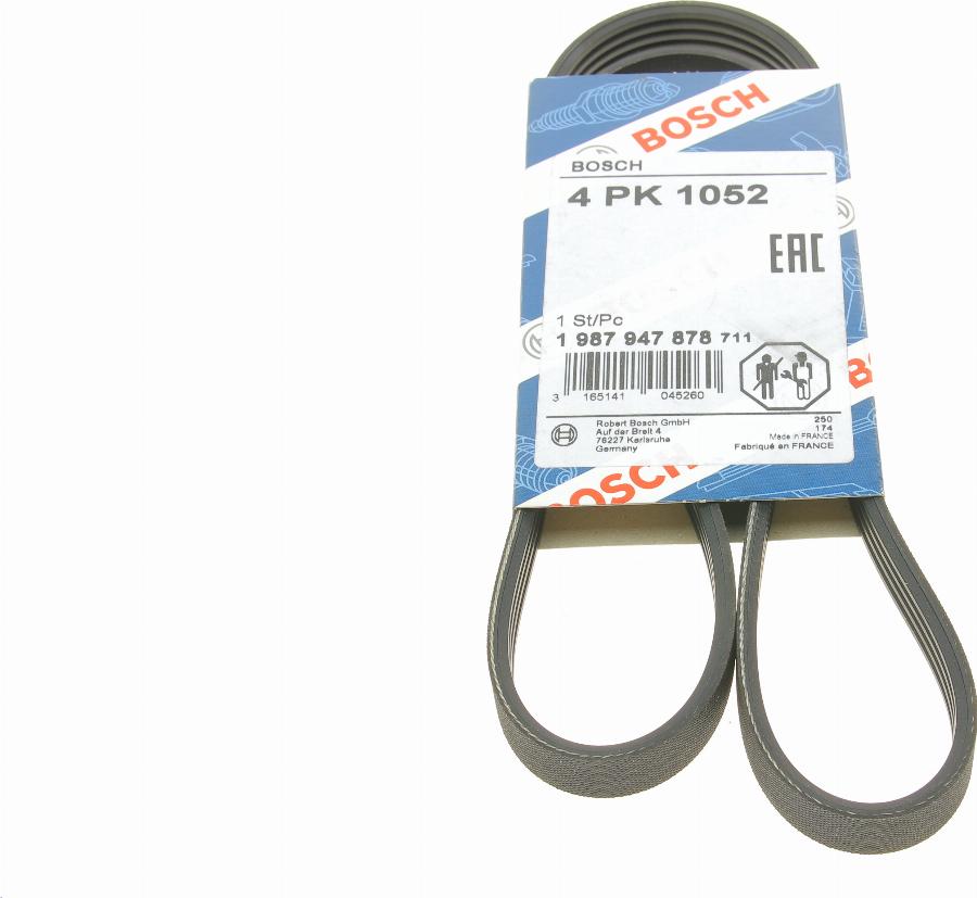 BOSCH 1 987 947 878 — Pasek klinowy wielorowkowy