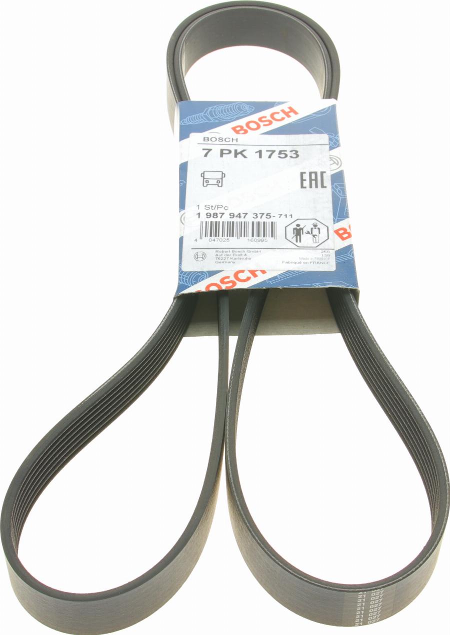BOSCH 1 987 947 375 — Pasek klinowy wielorowkowy