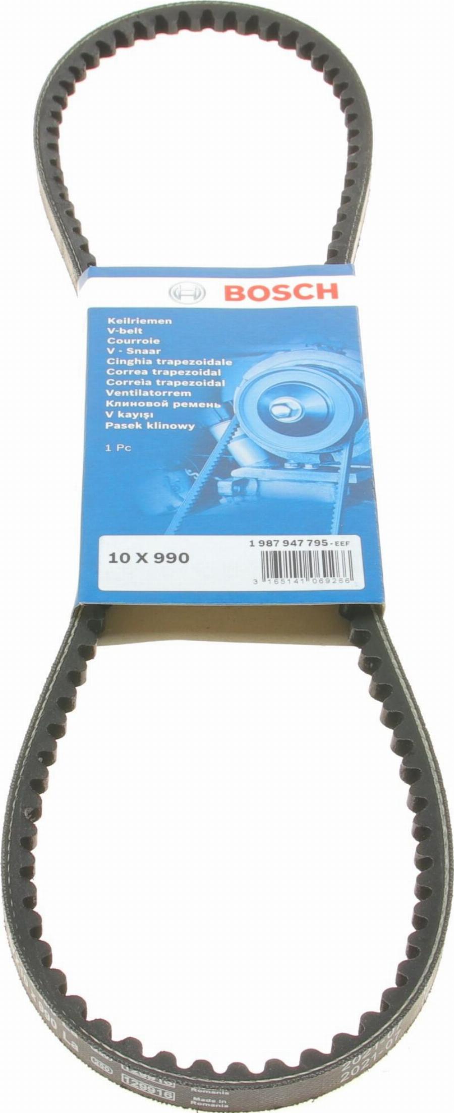 BOSCH 1 987 947 795 — Pasek klinowy