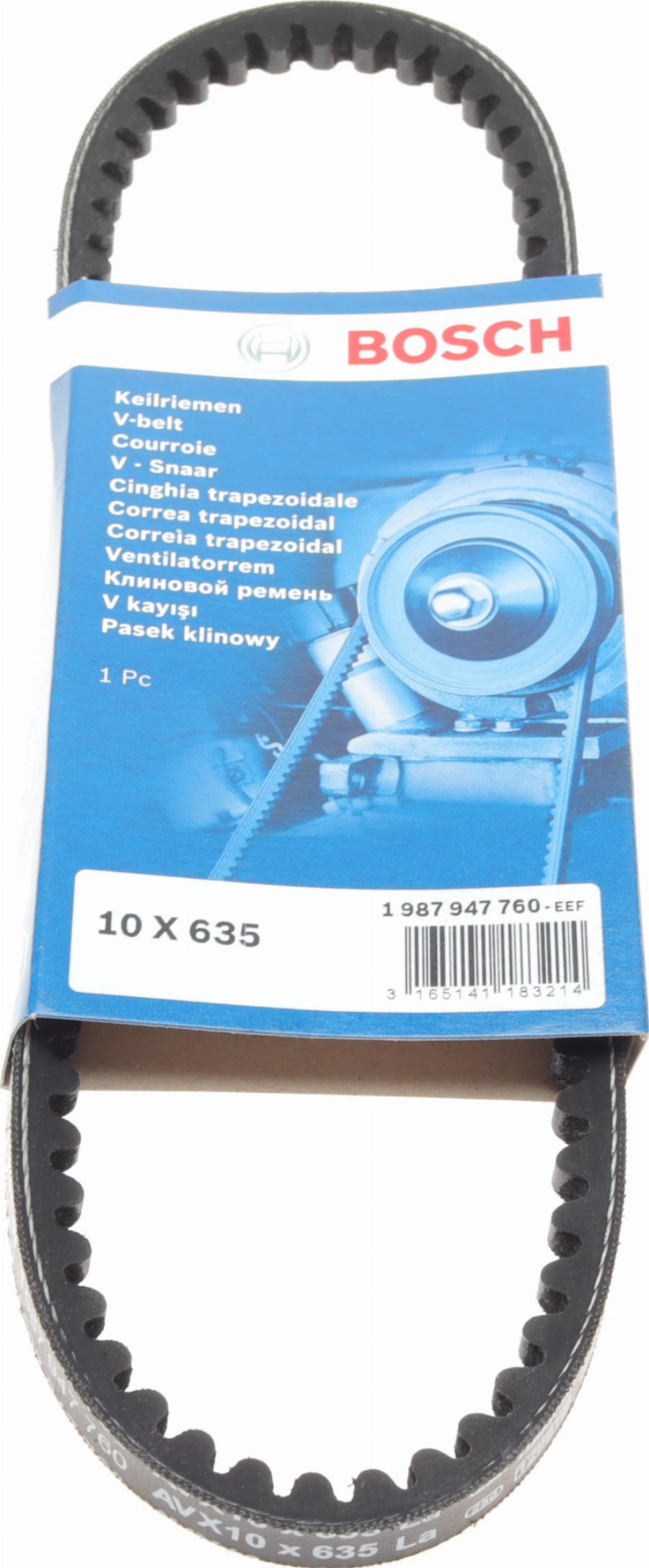 BOSCH 1 987 947 760 — Pasek klinowy