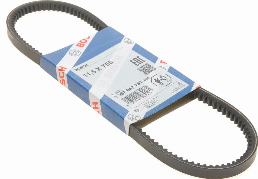 BOSCH 1 987 947 781 — Pasek klinowy