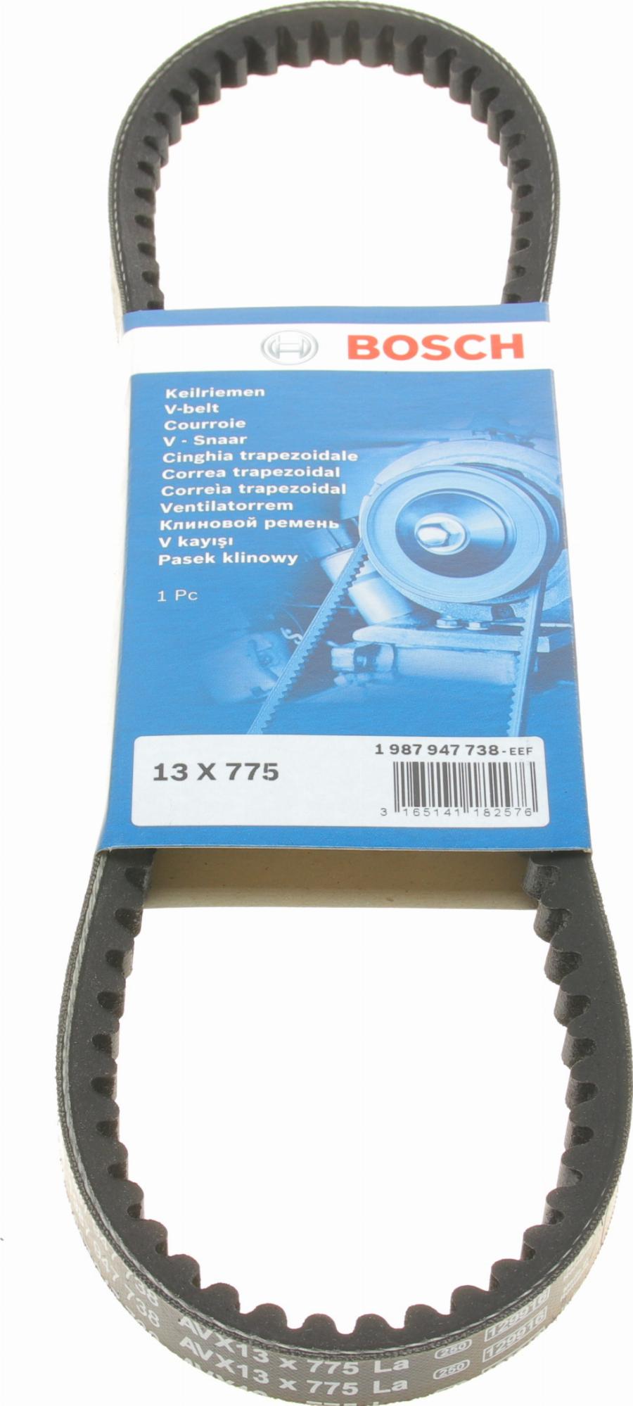 BOSCH 1 987 947 738 — Pasek klinowy