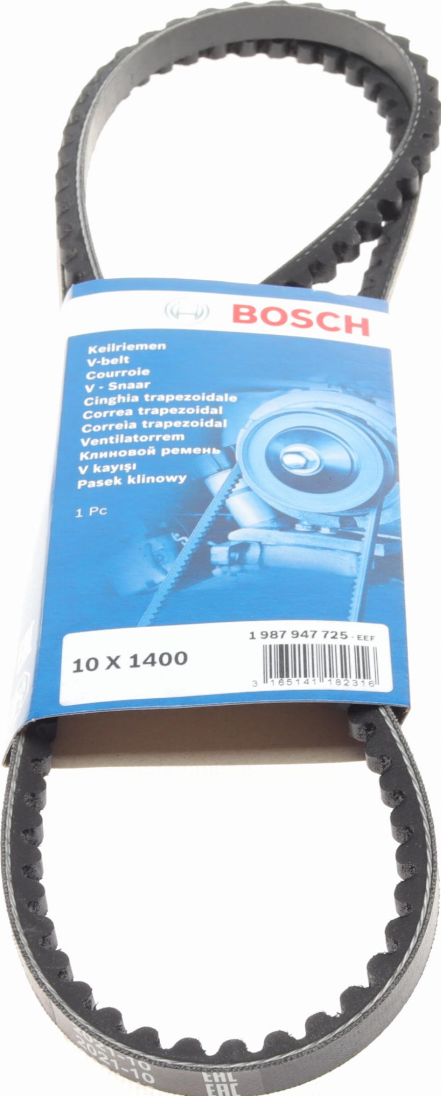 BOSCH 1 987 947 725 — Pasek klinowy