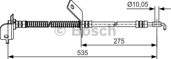 BOSCH 1 987 481 415 - PRZEWÓD HAM. ELAST. KIA P. CEED 1.4-2.0 06- PR