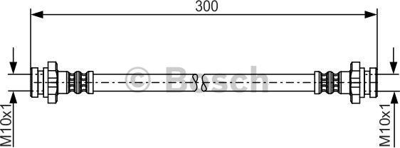 BOSCH 1 987 481 195 - Przewód hamulcowy