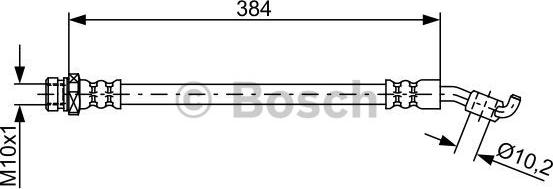 BOSCH 1 987 481 884 — Przewód hamulcowy elastyczny