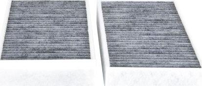BOSCH 1 987 435 582 - FILTR KABINY BMW 1.2.X1.X2.I3 08.13- Z WĘGLEM AKTYWNYM 2SZT.