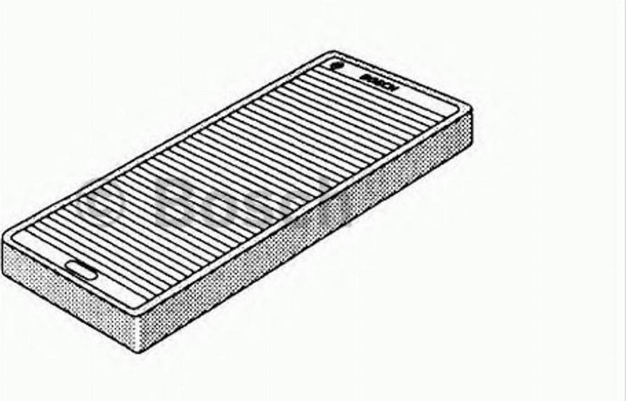BOSCH 1 987 431 106 - Filtr kabinowy