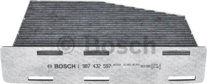 BOSCH 1 987 432 597 — Filtr kabinowy